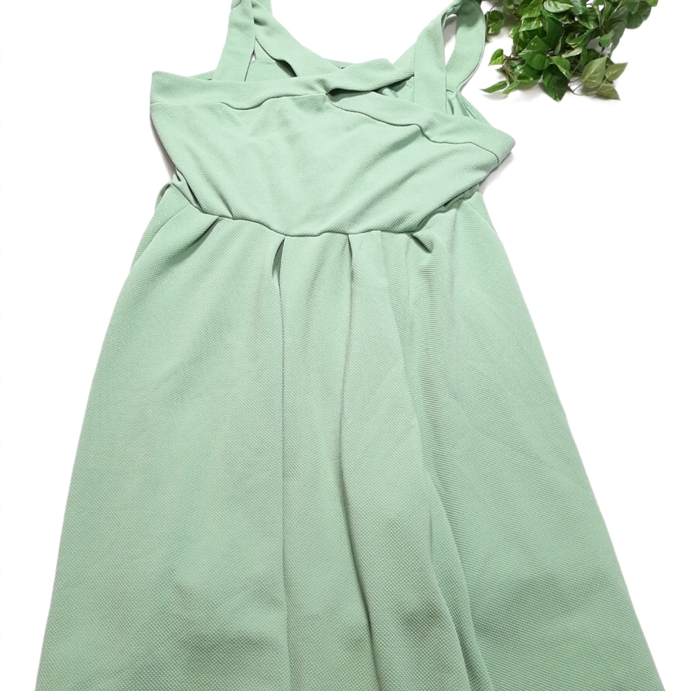 Torrid Mint Green Crisscross Front Swing Dress 2 - Picture 12 of 14